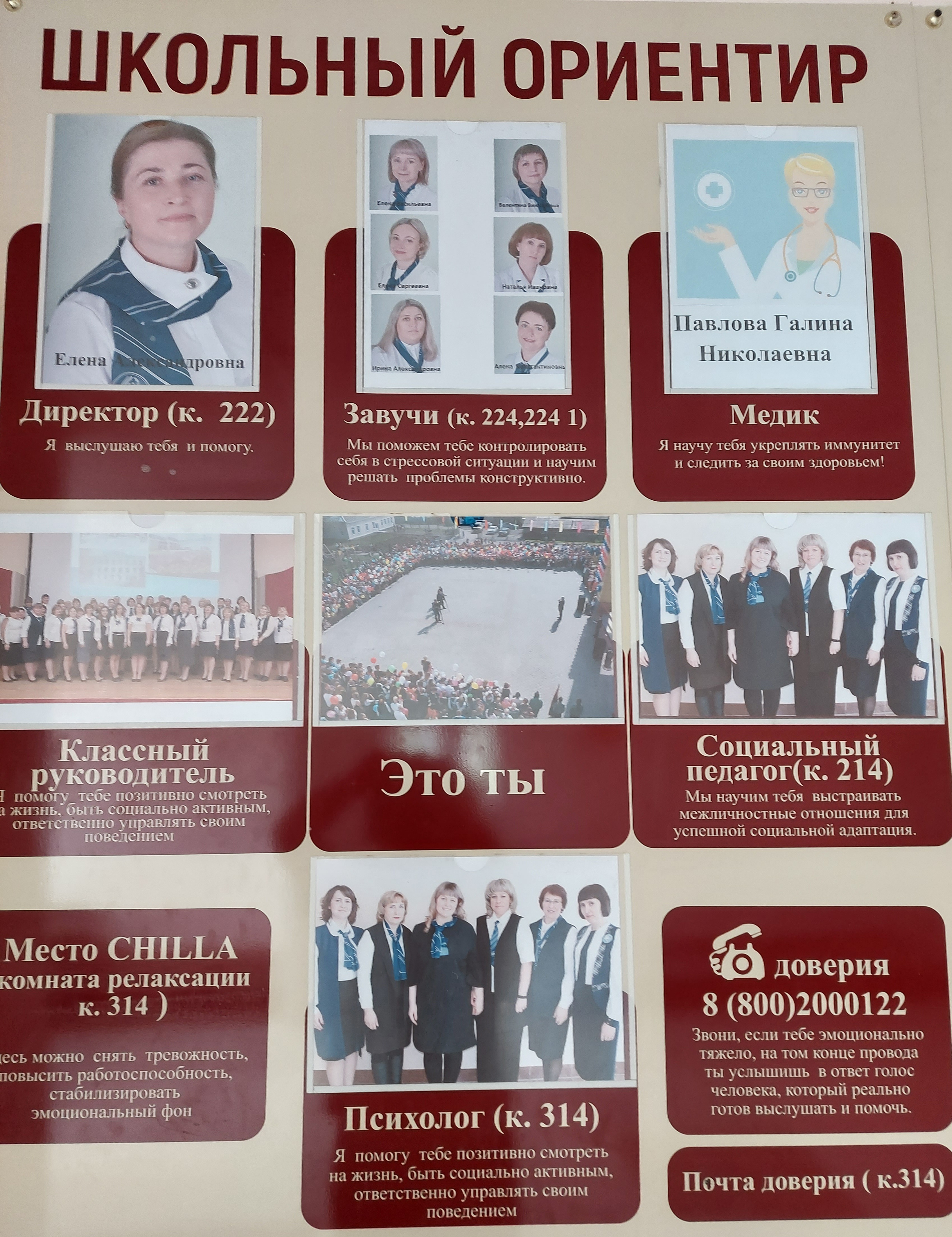 Школьный ориентир.